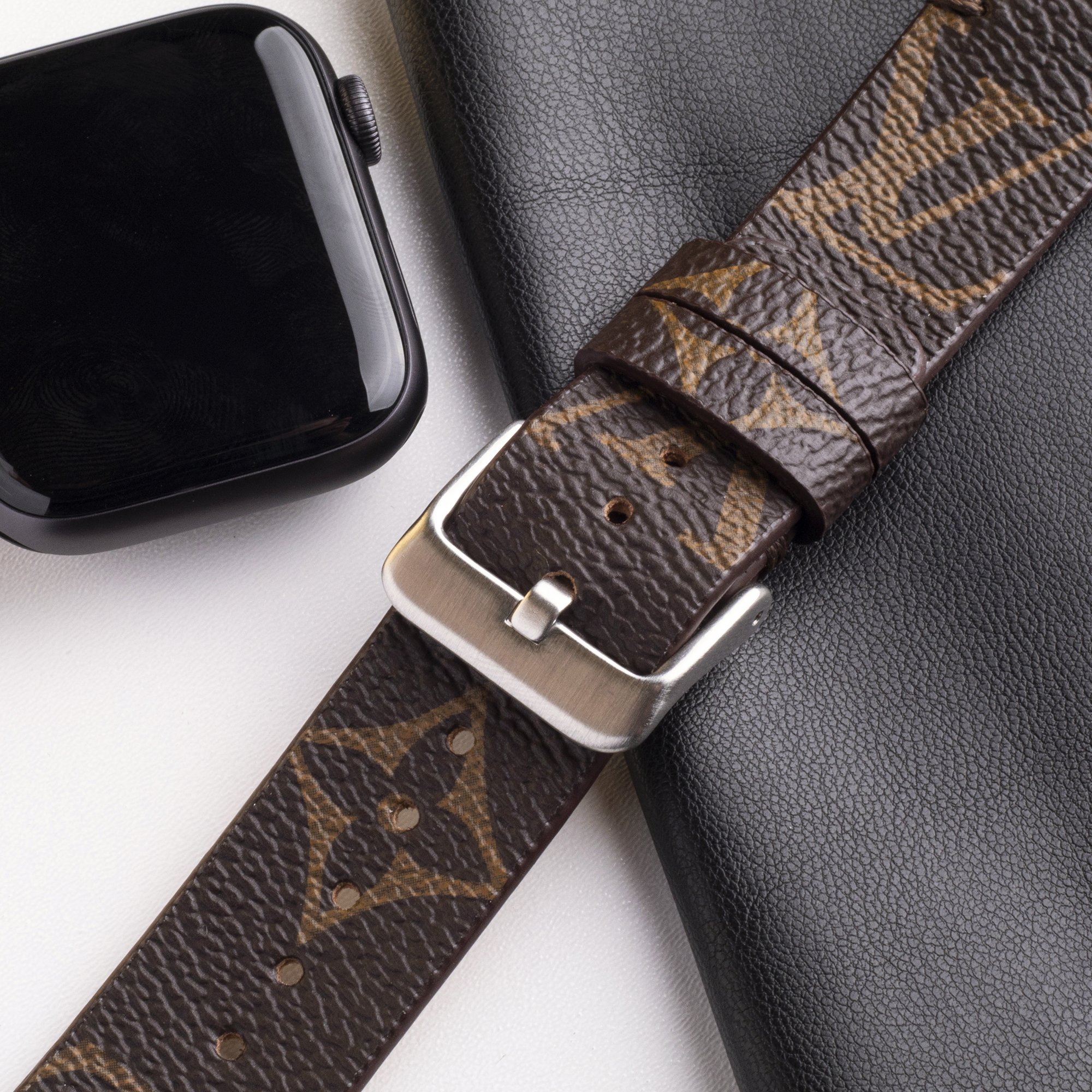 lv Leather Watch strap for Apple watch